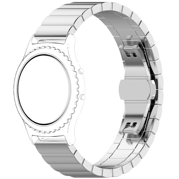 Samsung Gear S2 Exklusivt klockband - Silver Silvergrå