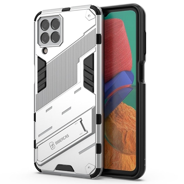 Støtsikkert hybriddeksel for Samsung Galaxy M33 5G - Sølv Silver grey