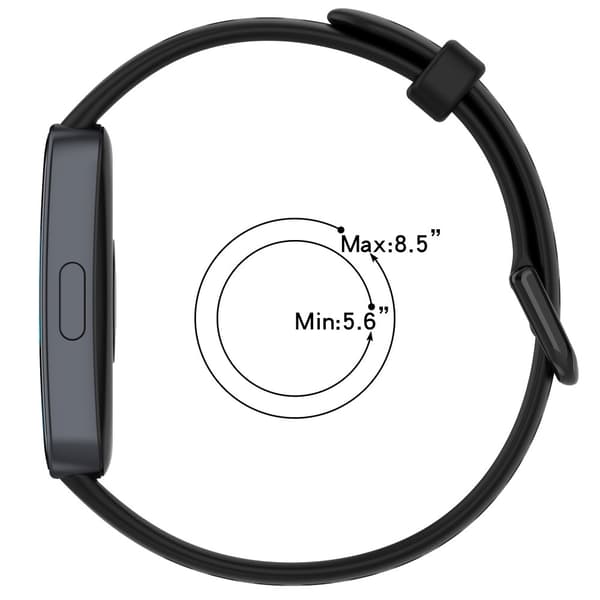 Silikonrem för Huawei Band 8 - Vit Vit