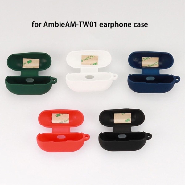 Ambie AM-TW01 silicone case with buckle - White Vit