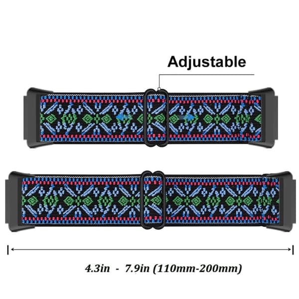 Huawei Band 7 klockarmband i äkta läder - Vinröd Röd