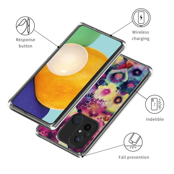 Deco Xiaomi Redmi 12C skal - Färgglada Blommor multifärg