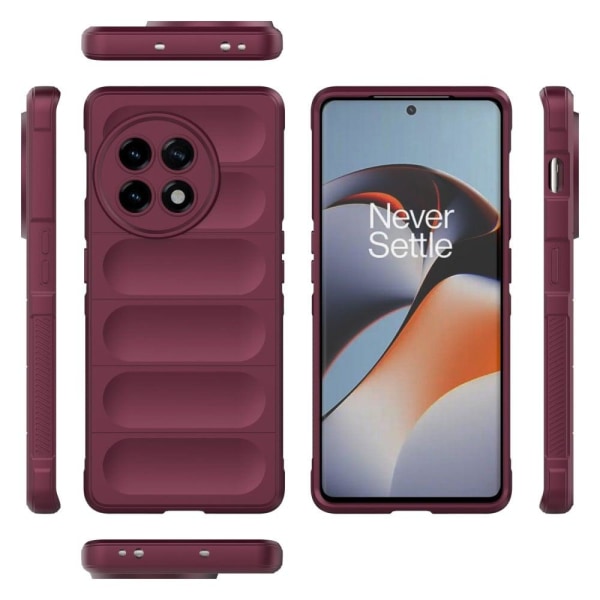 Blødt grebsformet cover til OnePlus 11R / OnePlus Ace 2 - Rød Red