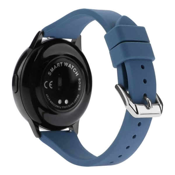 22 mm universal klockarmband i silikon - Blå Blå
