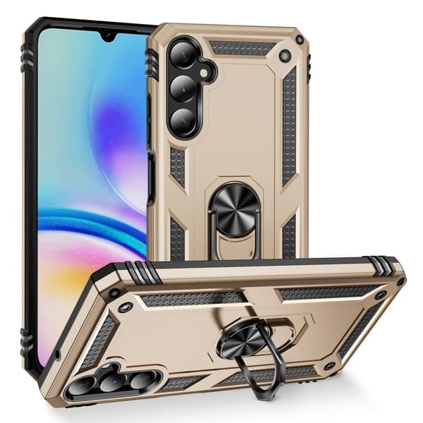 Bofink Combat Samsung Galaxy A05s kotelot - Kullankeltainen Gold