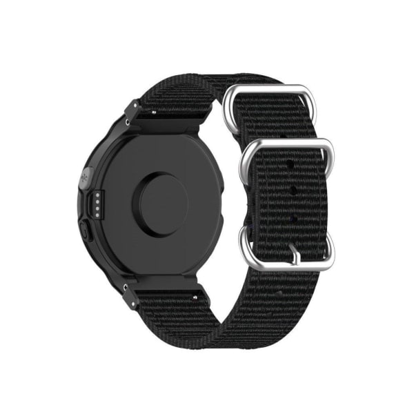 Garmin Forerunner 220 / 230 / 235 / 630 / 620 / 735 nylonkellonauha - Musta Black