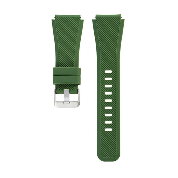 Samsung Gear S3 justerbar sport strop silikone urrem - Grøn Green