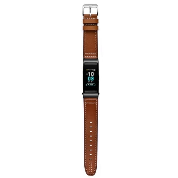 Huawei TalkBand B5 / B3 / B2 Active klockarmband i äkta läder - Brun Brun