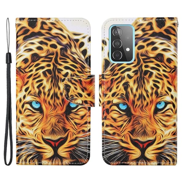 Wonderland Samsung Galaxy A33 5G flip etui - Leopard Brown