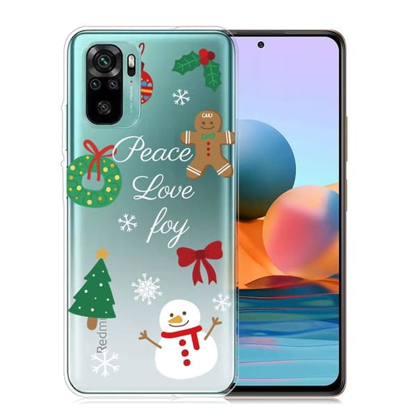 Deco Xiaomi Redmi Note 10S / Xiaomi Redmi Note 10 deksel - Juledekorasjoner Multicolor