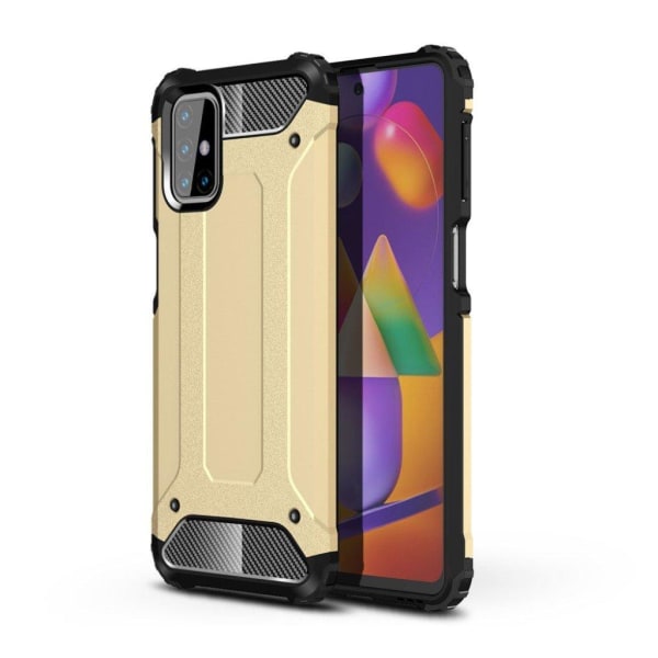 Armour Guard Samsung Galaxy M31s cover - Guld Gold