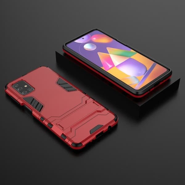 Cool Guard Etui Samsung Galaxy M31s - Rød Red