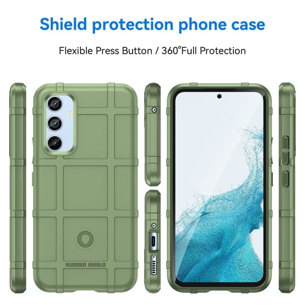 Rugged Shield Samsung Galaxy A54 skal - Grön Grön