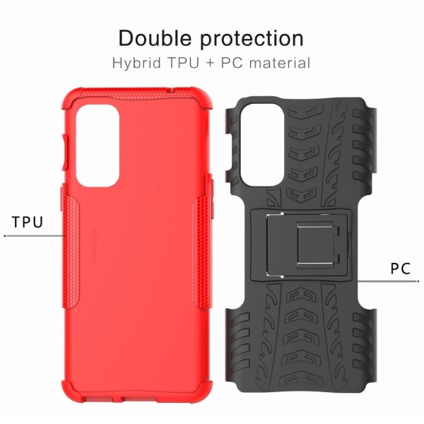 Offroad Etui OnePlus Nord 2 5G - Rød Red