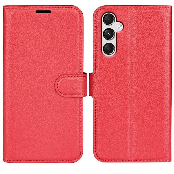 Classic Samsung Galaxy A25 Läppäkotelo - Punainen Red