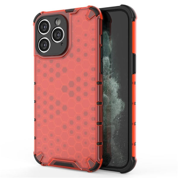 Bofink Honeycomb iPhone 15 Pro Max Etui - Rød Red