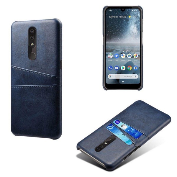 Dual Card Nokia 4.2 kuoret - Tummansininen Blue