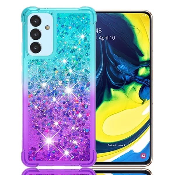 Princess Samsung Galaxy A82 5G Deksel - Himmelblå / Lilla Purple