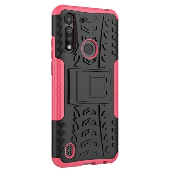Offroad Motorola Moto G8 Power Lite kotelot - Ruusu Pink