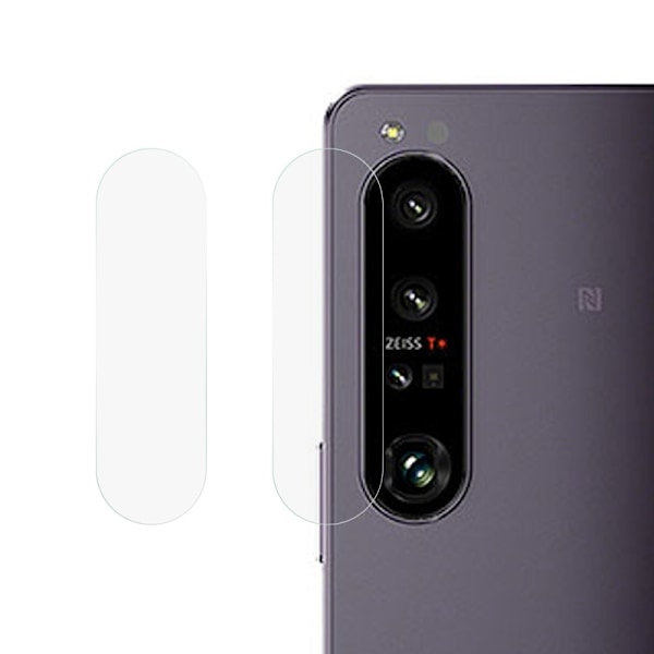 2Pcs Sony Xperia 1 IV HD hærdet glas til beskyttelse af kameralinsen Transparent