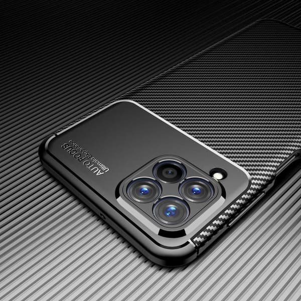 Carbon Shield Samsung Galaxy M33 5G kotelot - Musta Black
