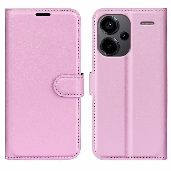 Classic Xiaomi Redmi Note 13 Pro+ Läppäkotelo - Pinkki Pink