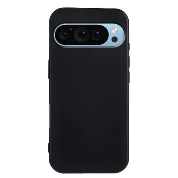 Google Pixel 10 Pro / Google Pixel 10 / Google Pixel 9 Pro / Google Pixel 9 Fleksibelt etui Blødt mat anti-fingeraftryk telefonbagcover - Sort Black