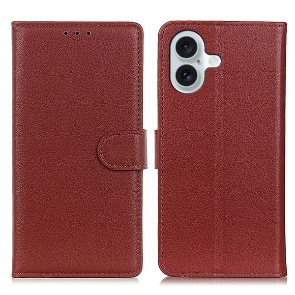 Classic iPhone 16 Plus fodral - Brun Brun