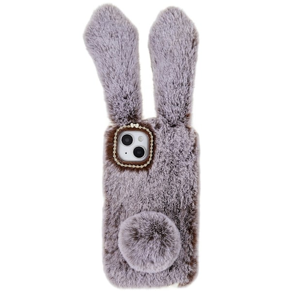 Bunny iPhone 14 Deksel - Brun Brown
