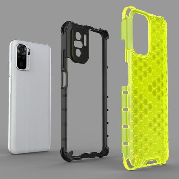 Bofink Honeycomb Xiaomi Redmi Note 10S skal - Grön Grön