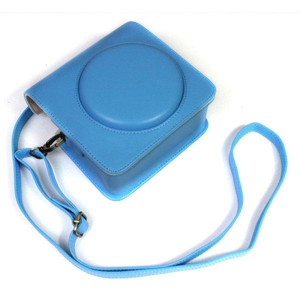 Fujifilm Instax Square SQ1 leather case - Blue Blå
