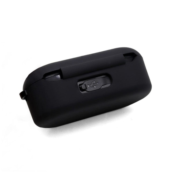 Tozo T10 silicone case with buckle - Black Svart