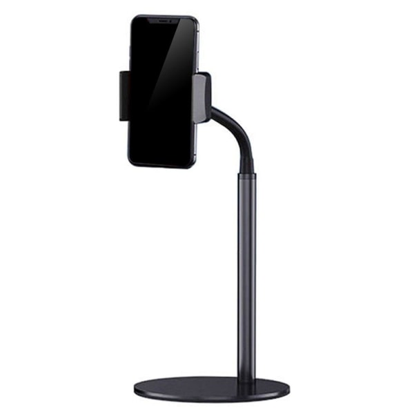 Universal rotatable phone and tablet stand Svart