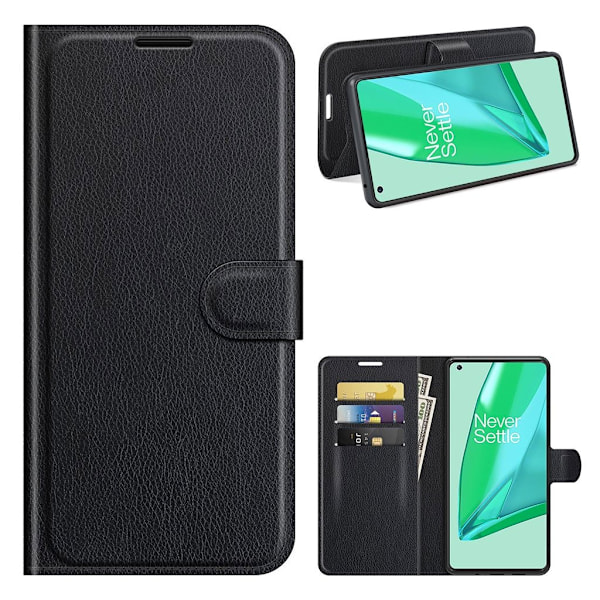 Classic OnePlus 9 Pro Flip Etui - Sort Black