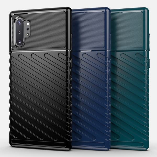 Thunder Samsung Galaxy Note 10 Plus etui - Blå Blue
