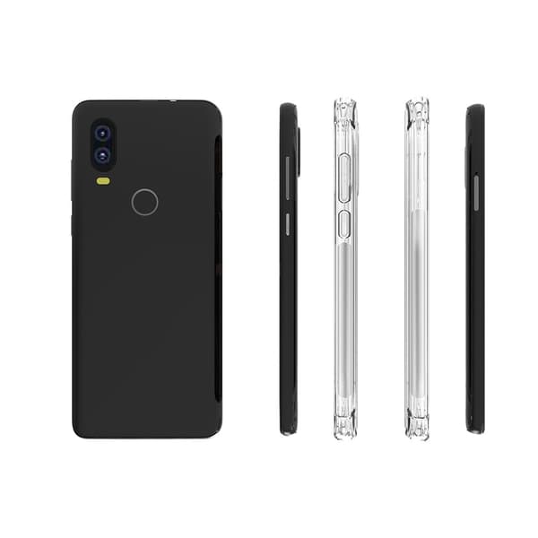 Lux-Case Airbag Motorola One Vision cover Transparent