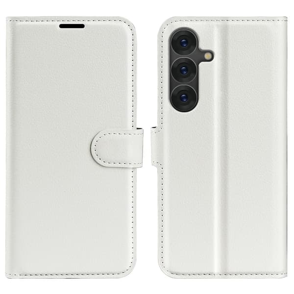 Classic Samsung Galaxy S25 flip kuoret - Valkoinen White