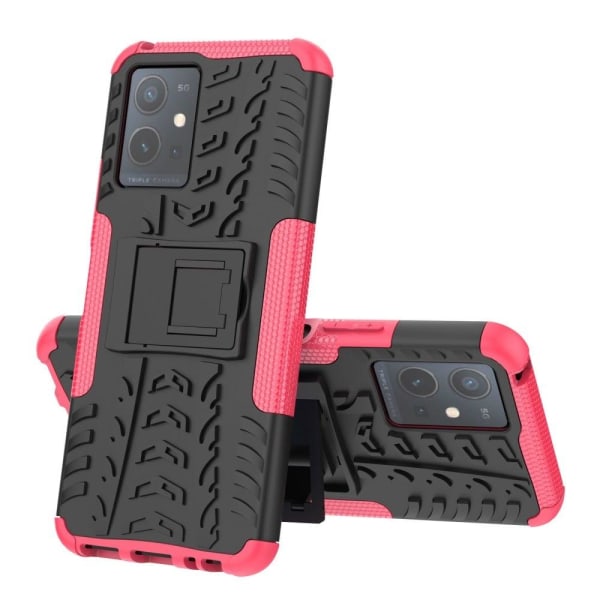 Offroad Vivo Y75 5G / Vivo Y55 5G kotelot - Ruusu Pink