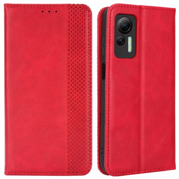 Bofink Vintage Ulefone Note 14 Læder Etui - Rød Red