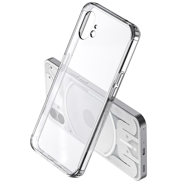 Ingenting Telefon (1) gjennomsiktig deksel Transparent