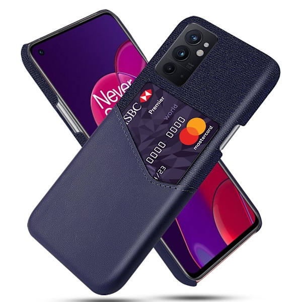 Bofink OnePlus 9RT 5G Kredittkort Deksel - Blå Blue