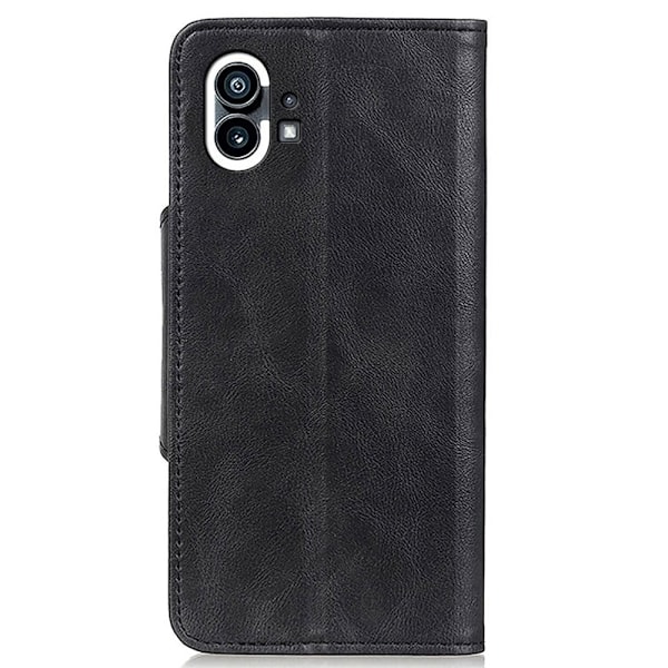 Alpha läder Nothing Phone (1) fodral - Svart Svart