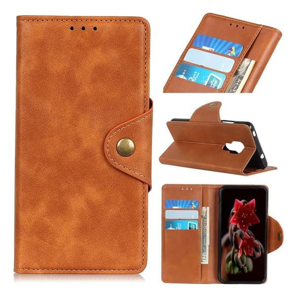Alpha Motorola Moto G Play (2021) Flip etui - Brun Brown