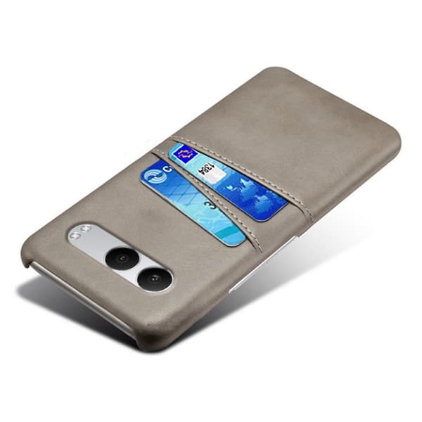 Dual Card OnePlus Nord 4 cover - Grå Silver grey