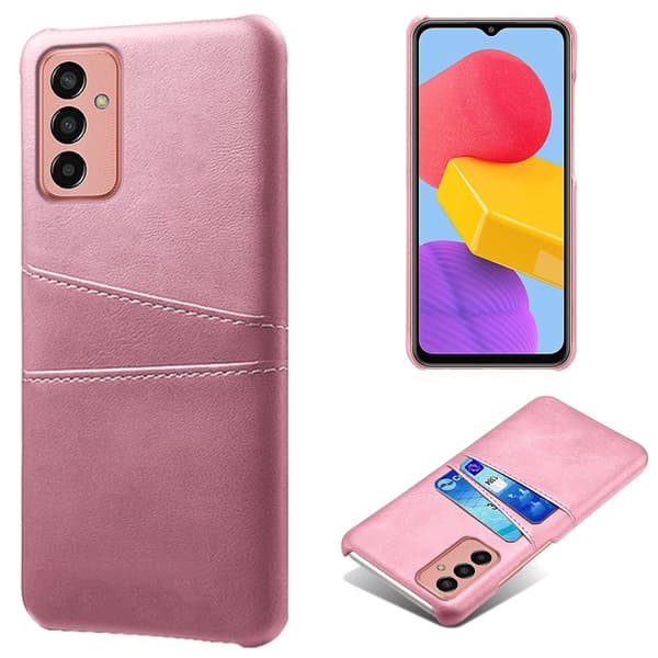 Dual Card Etui Samsung Galaxy M13 4G - Lyserød Pink