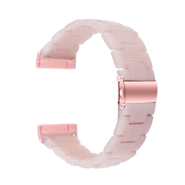 Fitbit Sense / Versa 3 hartsihelmikellon hihna - Pinkki Pink