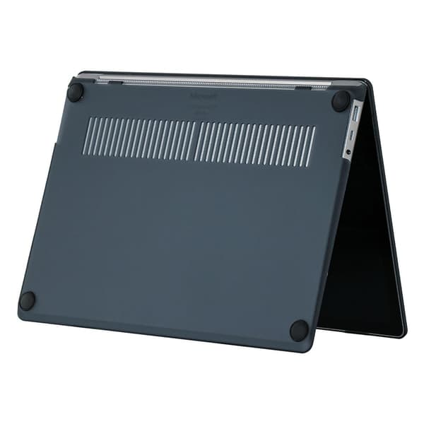 Matte Case Microsoft Surface Laptop 5 / 4 / 3 / 2 13.5 (1769 / 1867 / 1958 / 1950) Hard Bumpresistent Laptop Cover - Sort Black