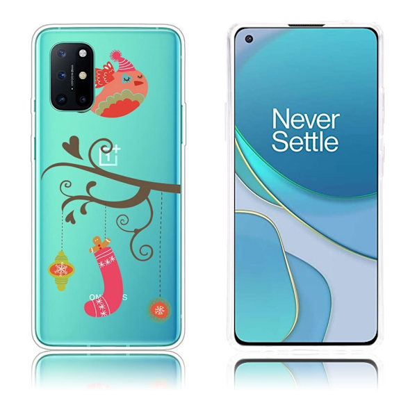 Juleveske til OnePlus 8T - Julesokk Red
