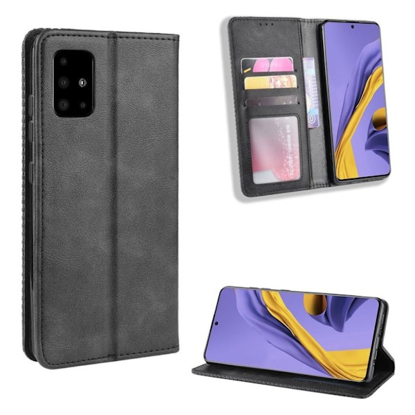 Bofink Vintage Samsung Galaxy S20 nahkakotelo - Musta Black
