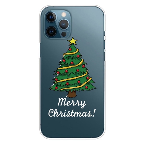 Julfodral till iPhone 14 Pro Max - Julgran Grön